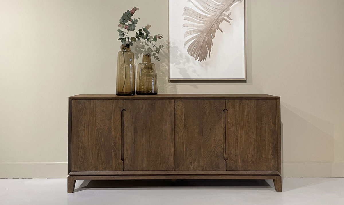 Sideboard Kommode Cortez 190 cm Mangoholz braun