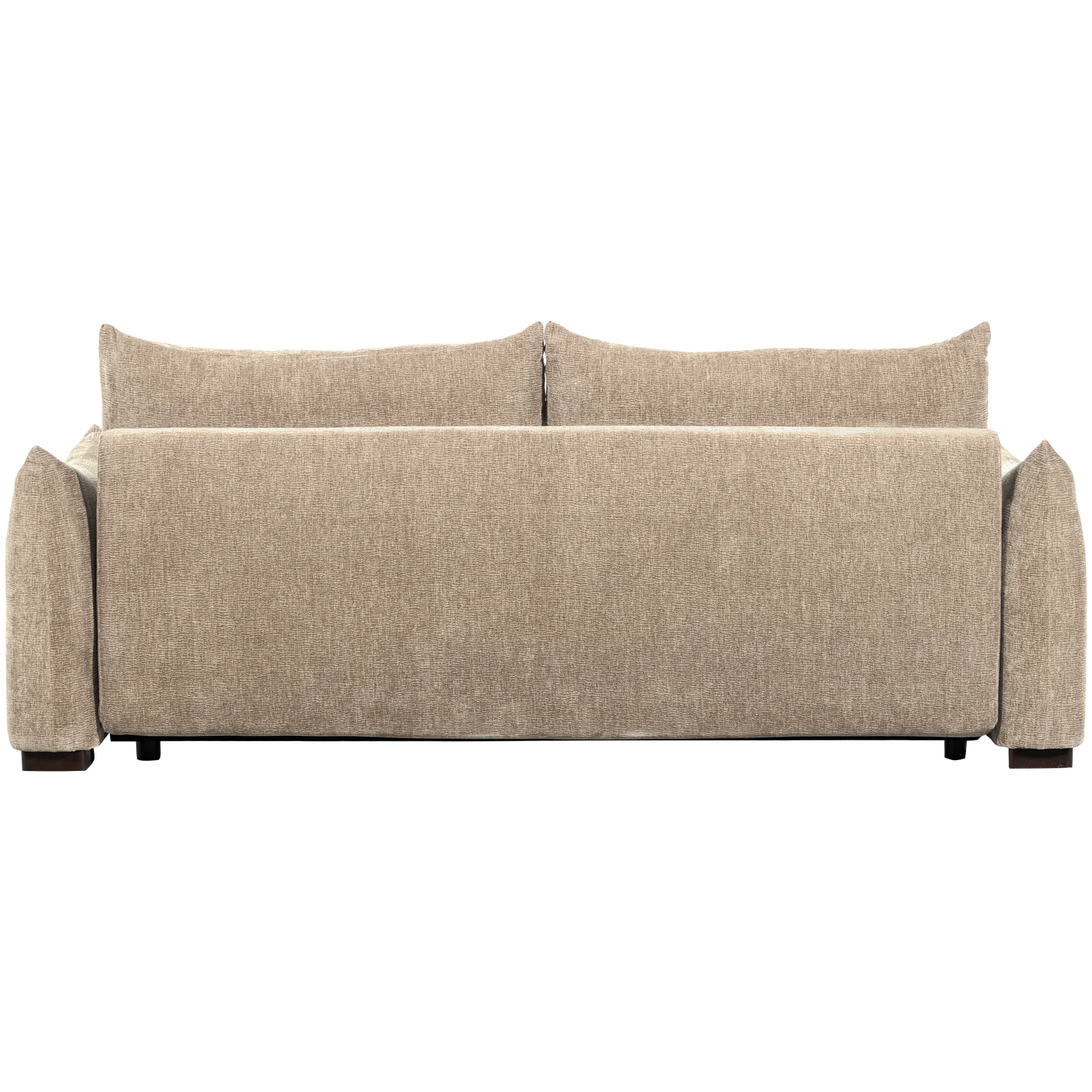 3 Sitzer Schlafsofa JONNE Chenille natur Couch Garnitur Loungesofa Couchgarnitur Sofa