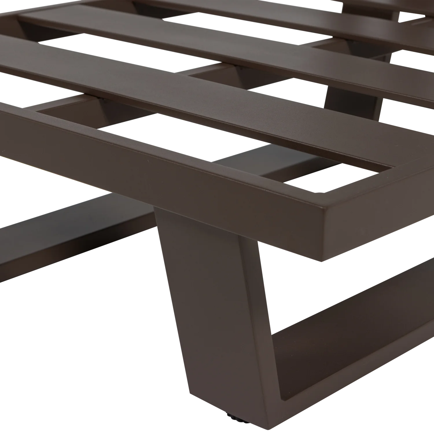 Outdoor Lounge Sessel BEAR braun Gartensessel Aluminium