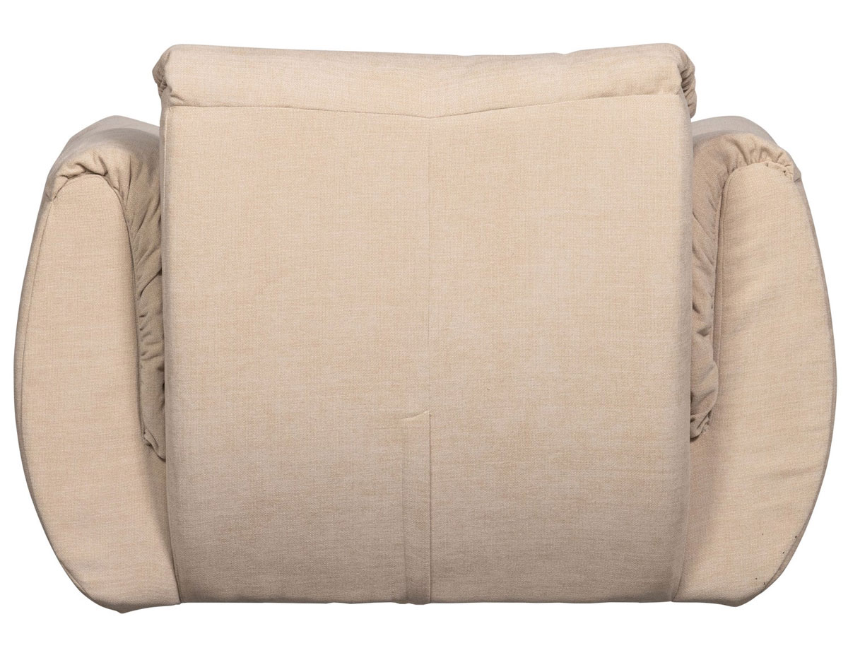 Sessel BAGGY drehbar Webstoff Chinelle sandfarben