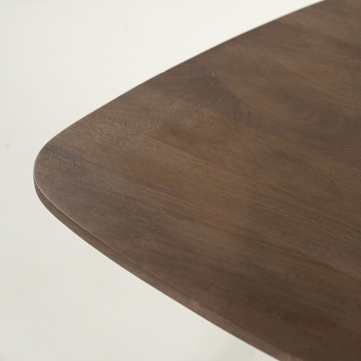Esstisch Aron quadratisch 80 x 80 cm Mango Massivholz braun