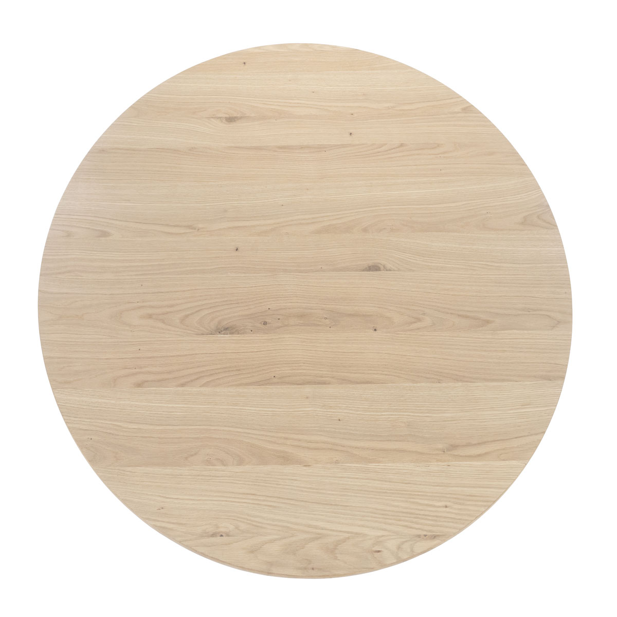 Esstisch Nola rund 130 cm MDF Eiche