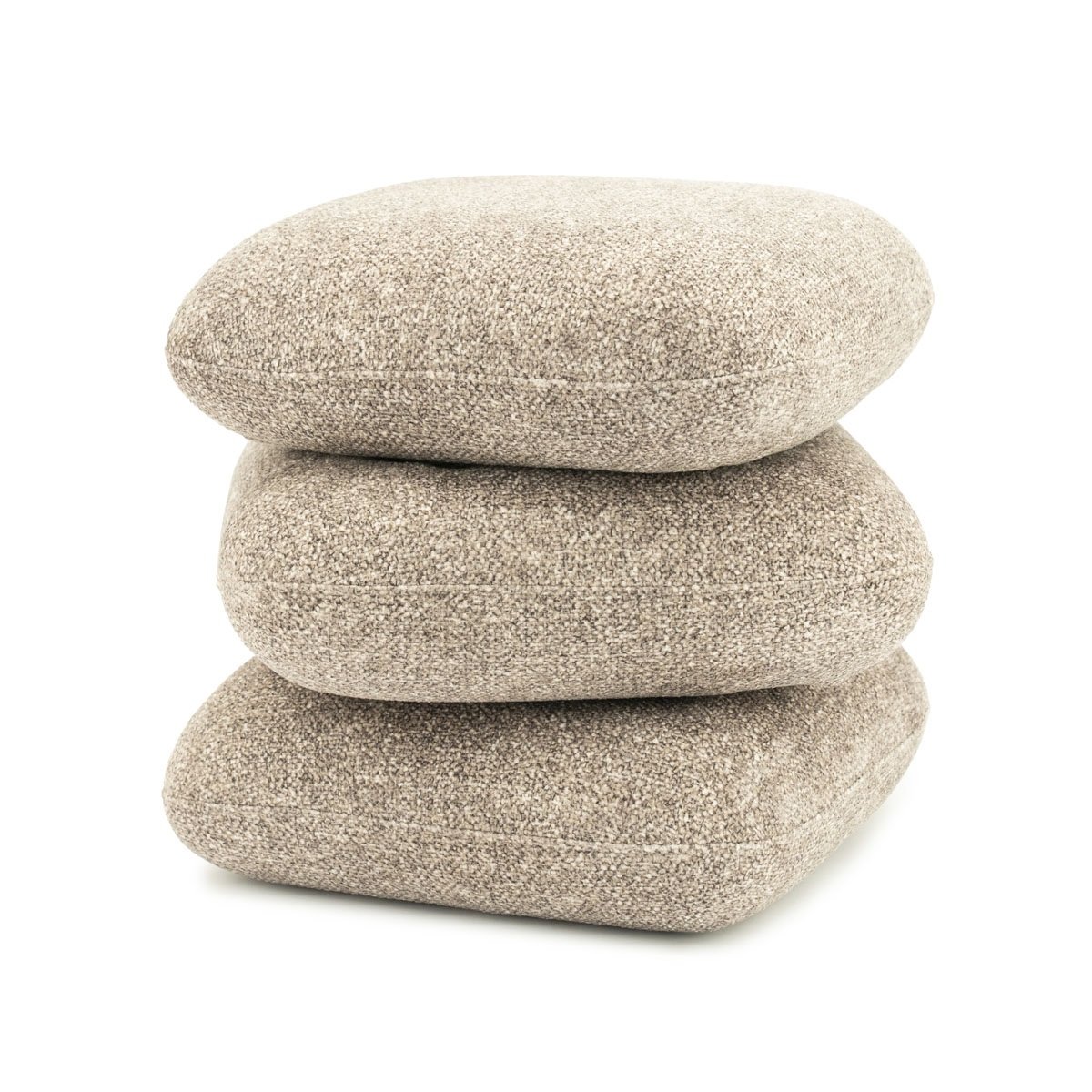Pouf Pillowscape H 44,5 cm taupe Hocker Sitzhocker