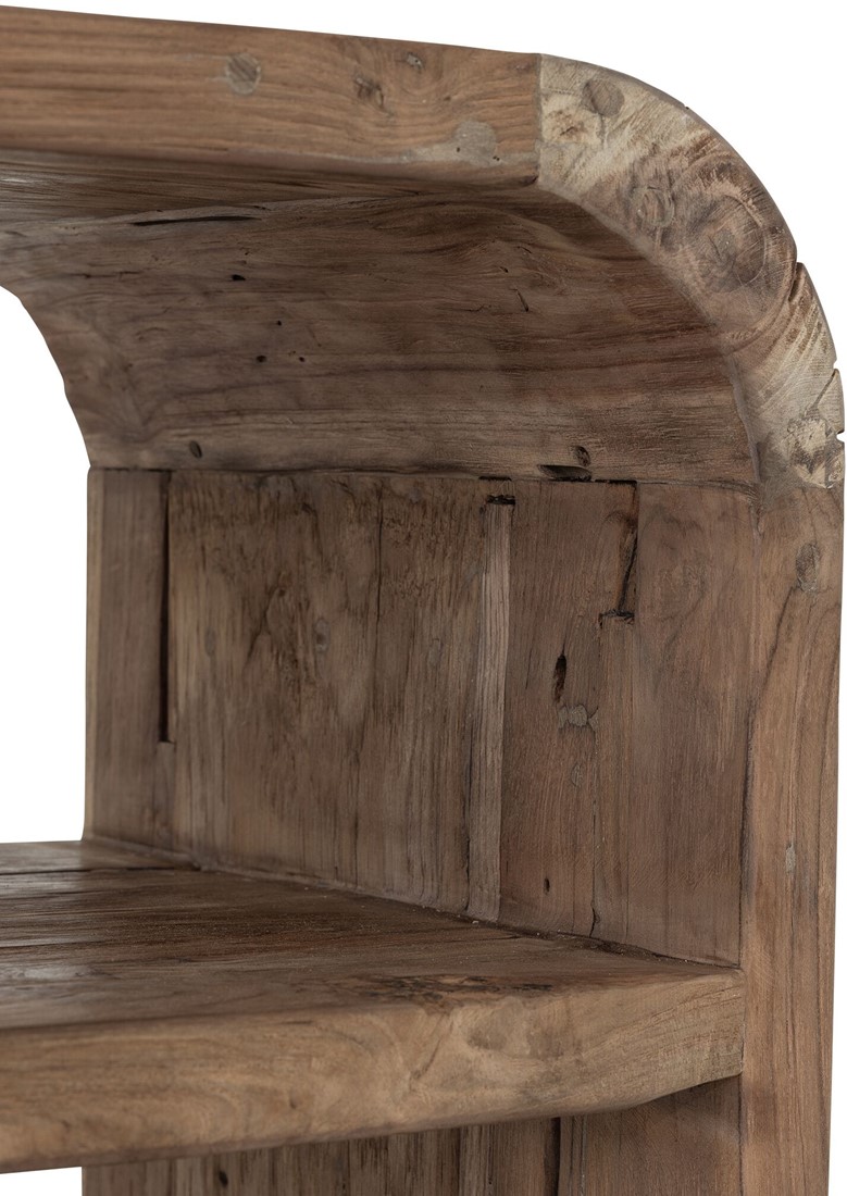 TV Möbel Lowboard CORSO 220 cm rusticales Teakholz