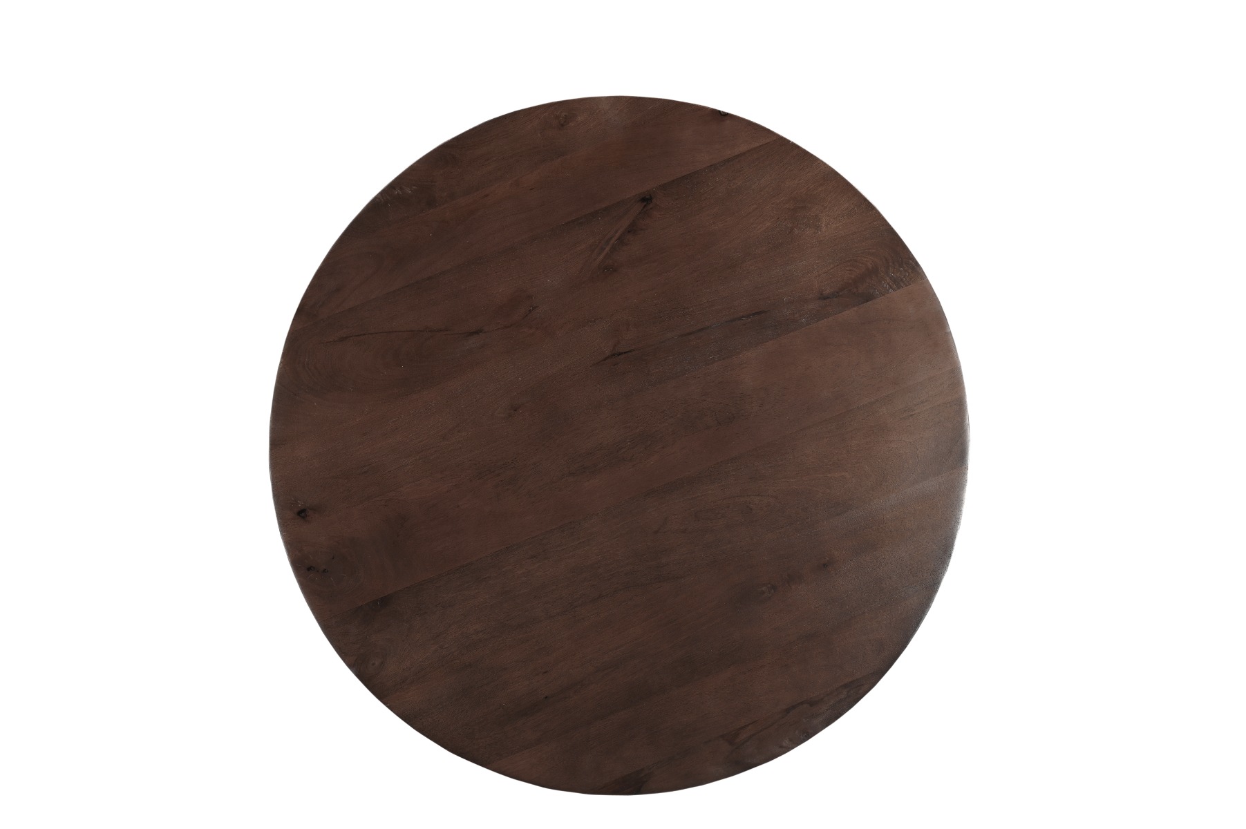 Esstisch Jesper rund Ø 120 cm Mangoholz dunkelbraun