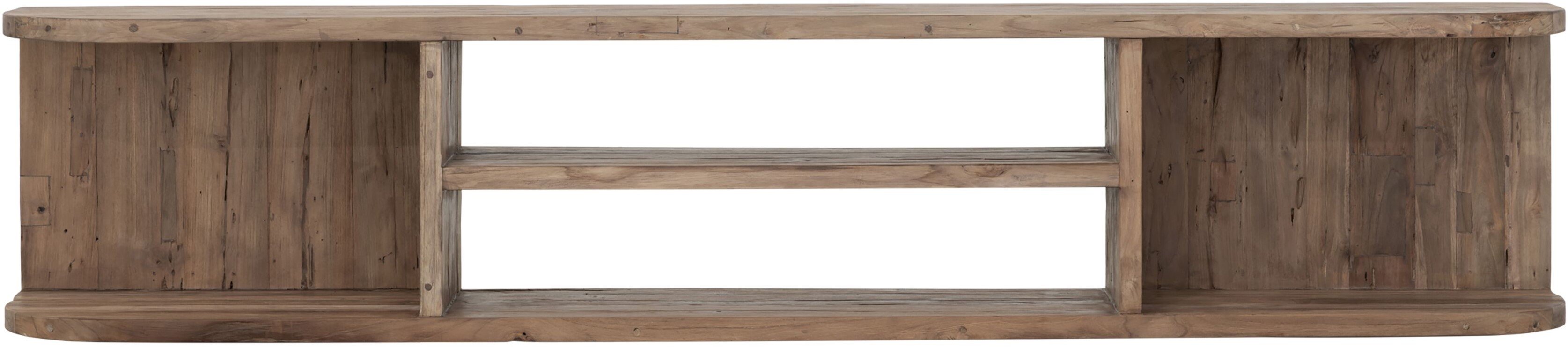 TV Möbel Rush 200 cm rustikales Teakholz Lowboard