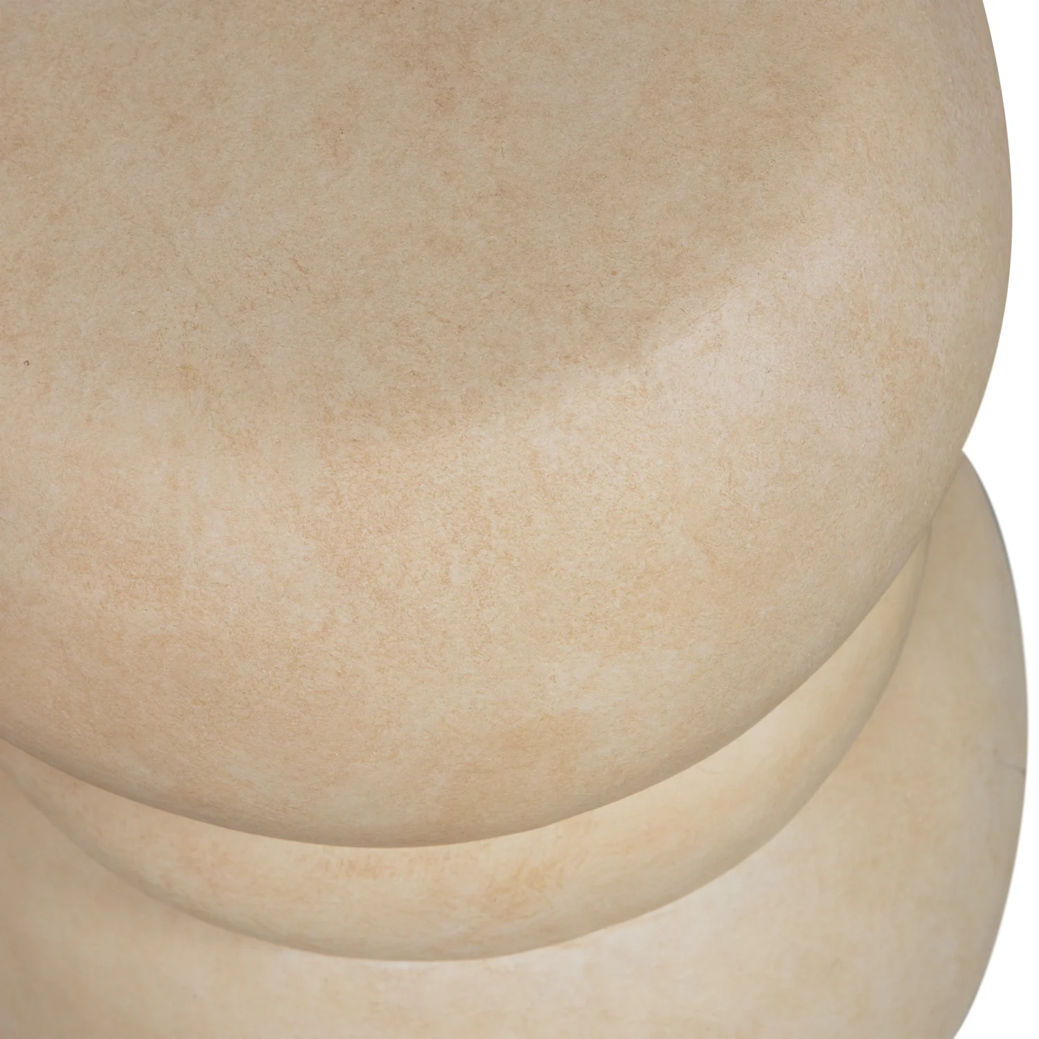 Couchtisch YVO H 47 cm Faserton Betonlook natur