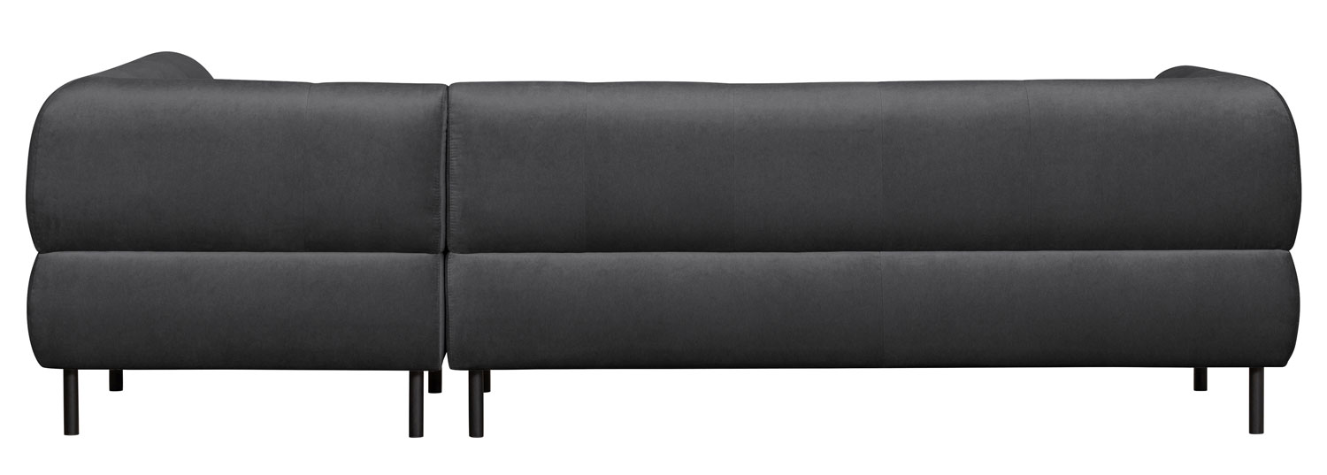 woood Lloyd Ecksofa rechts washed Velvet Samt Gusseisen