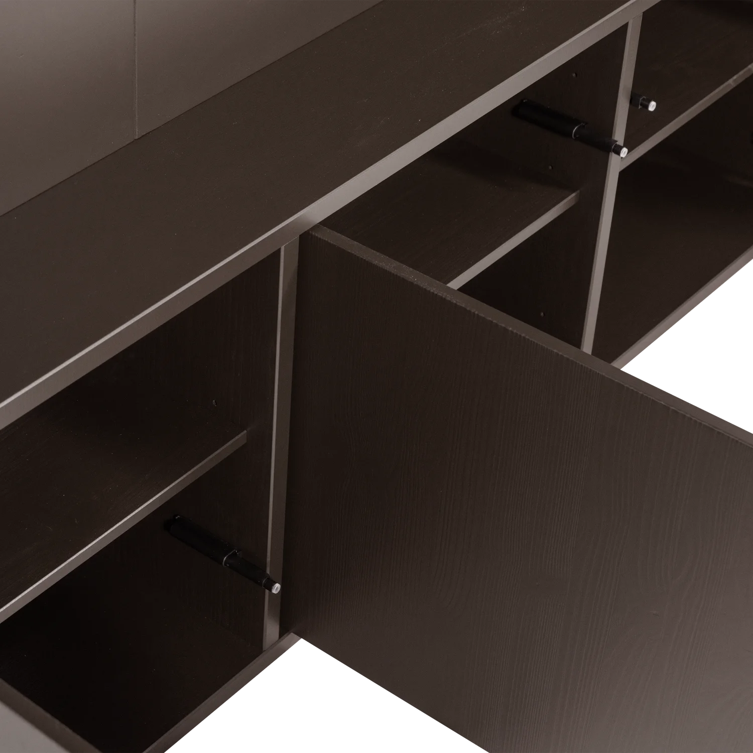 TV Element Schrank MEGGY TV Möbel 160 cm Holzschrank Kiefer Massiv mittelbraun