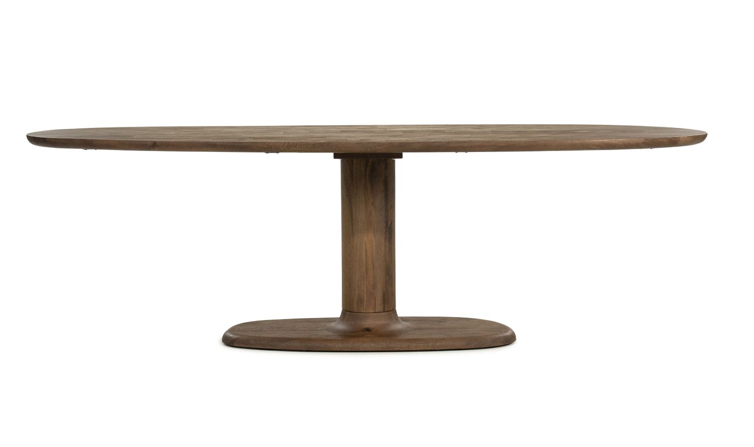 Esstisch Coco oval 240 x 110 cm Mango Massivholz 