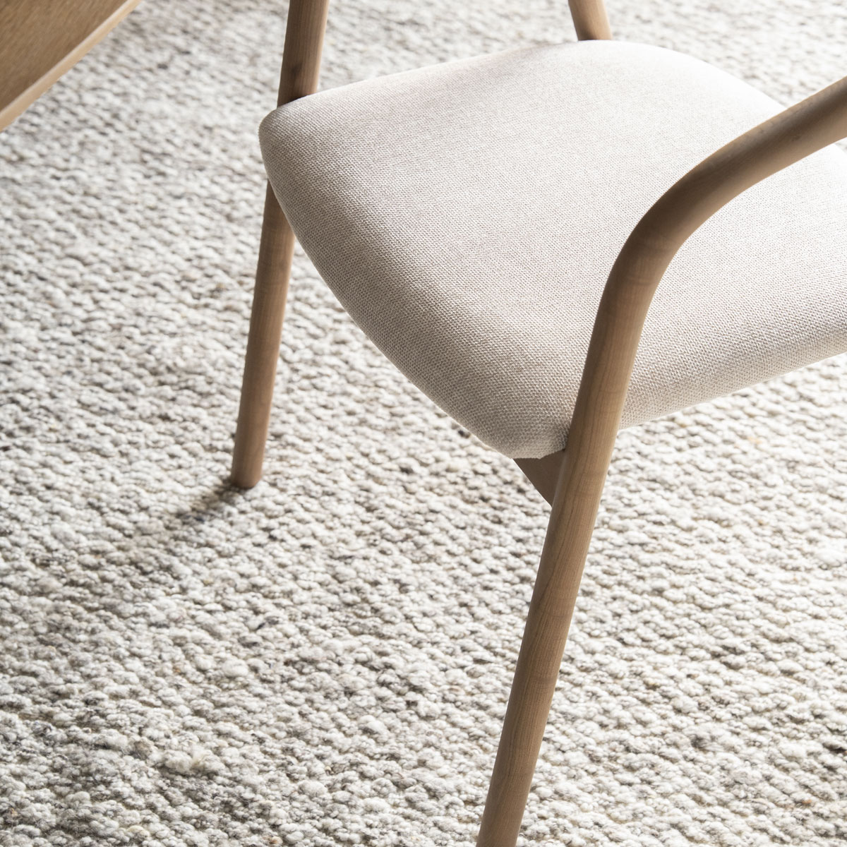 Esszimmerstuhl Rayven Stuhl hellbraun