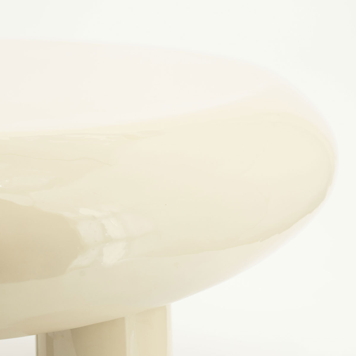 Beistelltisch Balloon Ø 70 cm Metall beige