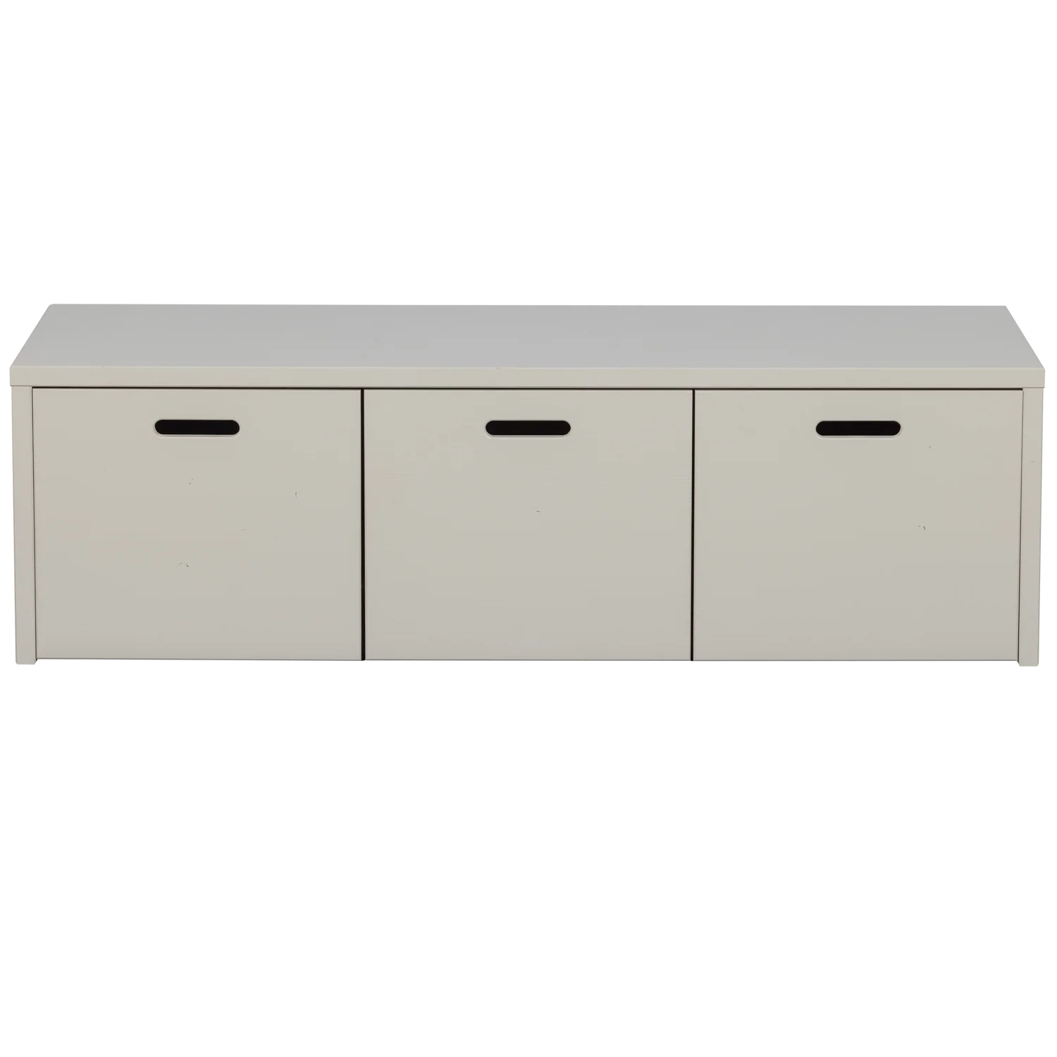 Sitzbank SILKE B 120 cm Bank Kiefernholz staubgrau