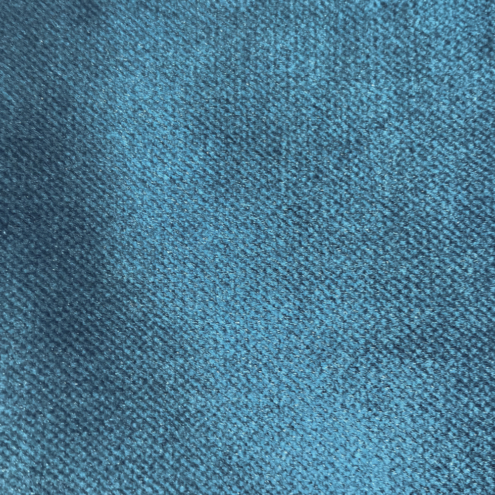 2,5 Sitzer Sofa Rodeo Samt blau Couch Garnitur Samtsofa Couchgarnitur