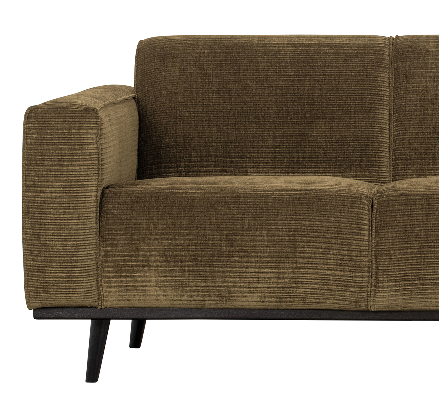 BePureHome 3 Sitzer Sofa Statement Rib Cord rock Couch
