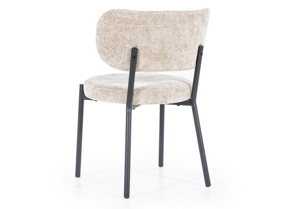 2er Set Esszimmerstuhl Stuhl Oasis Bezug taupe