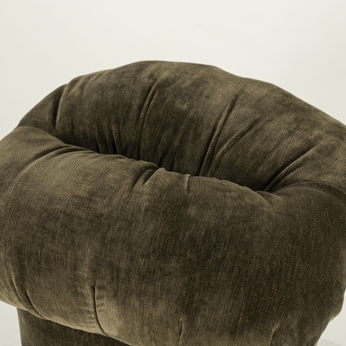 Pouf Nook H 47 cm grün Hocker Sitzhocker