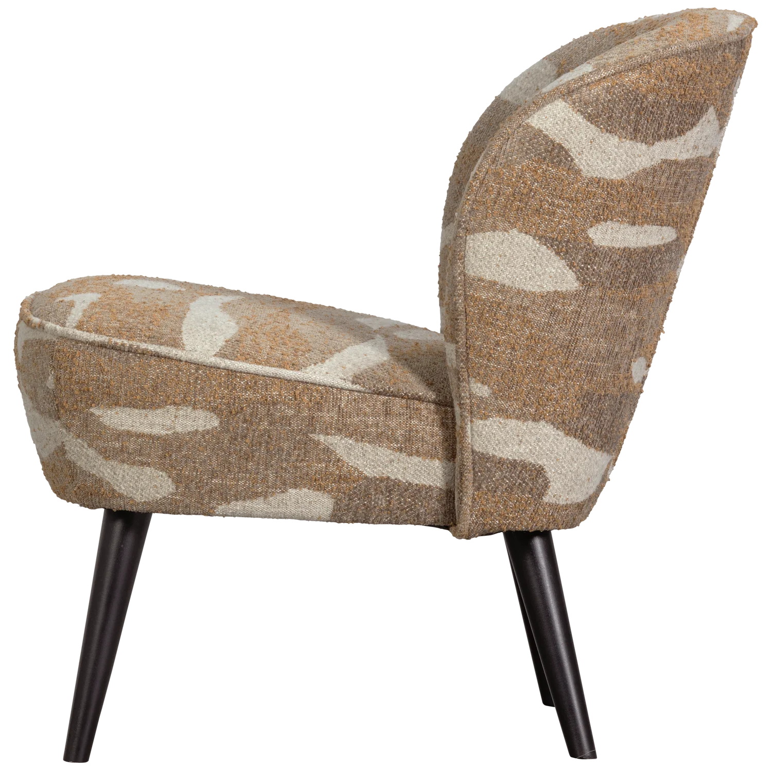 woood Sessel SARA Webstodd Tarnmuster sandfarben Clubsessel