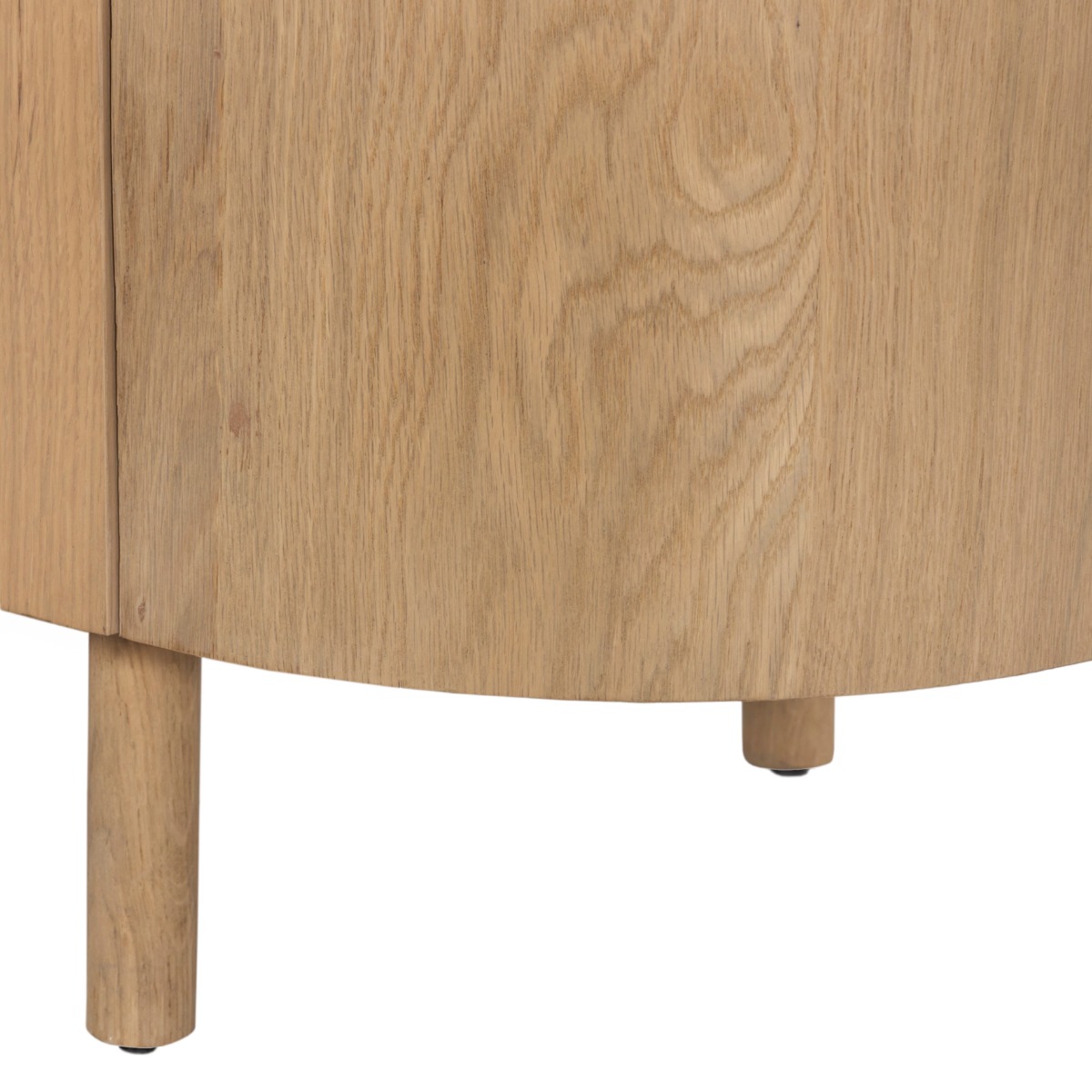 TV Möbel Lowboard Tobago 210 cm Eiche Furnier natur Sideboard