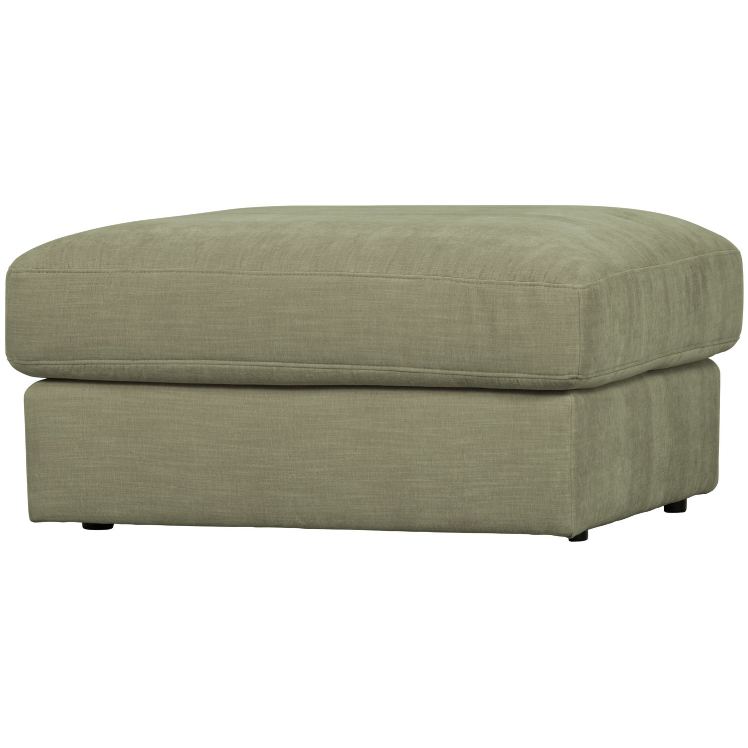 Hocker Fußhocker FAMILY Webstoff grün