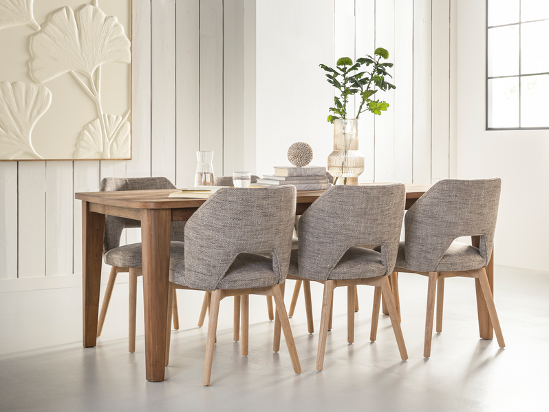 DTP Home Esstisch Bliss 250 x 100 cm recyceltes Teakholz