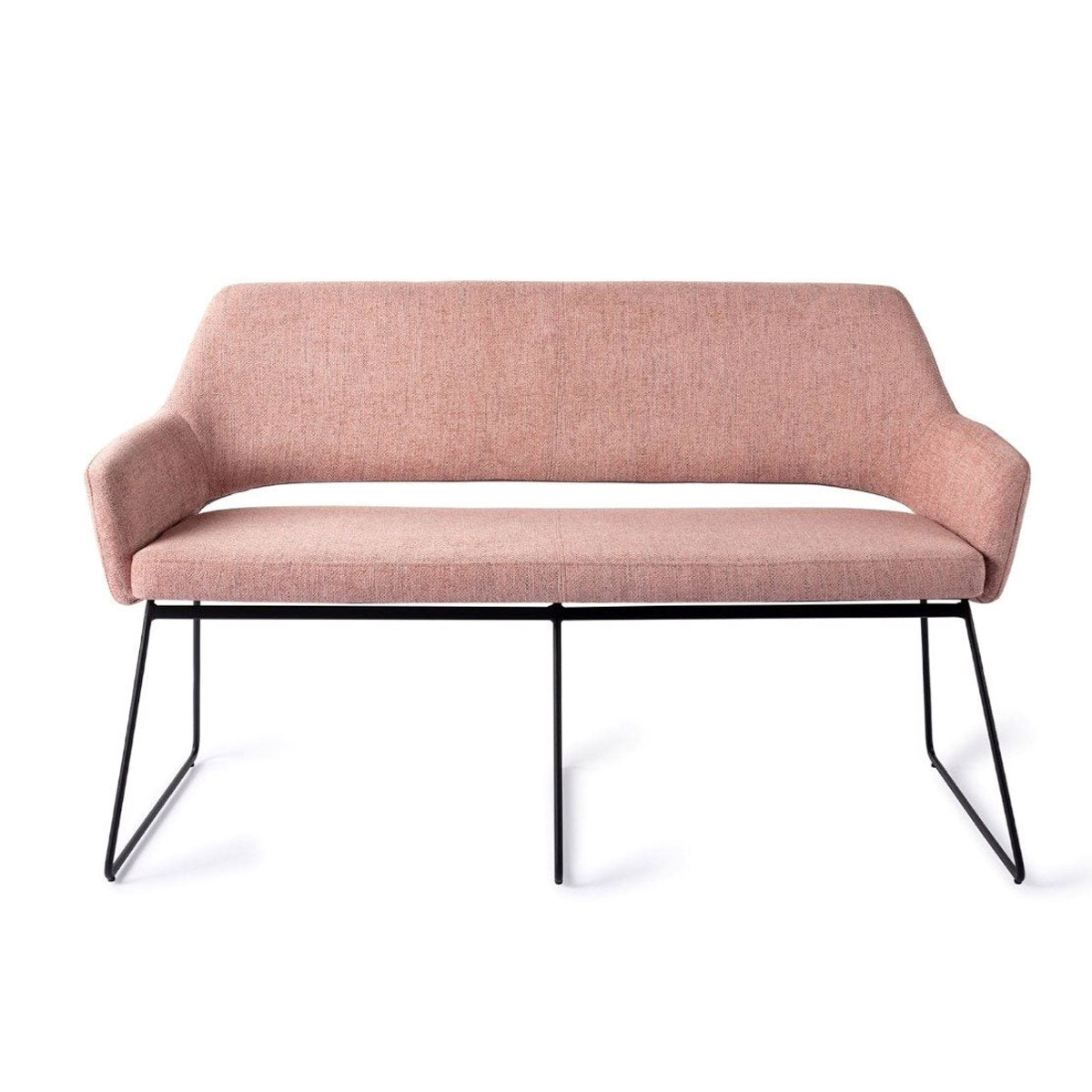 Esszimmerbank YANAI 140 cm – Modern & mit Lehne - pink