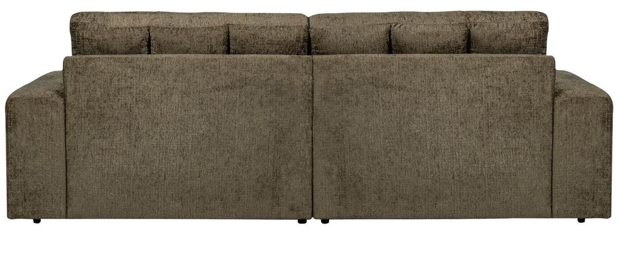 woood 2 Sitzer Sofa SECOND DATE Struktur Samt bonsai