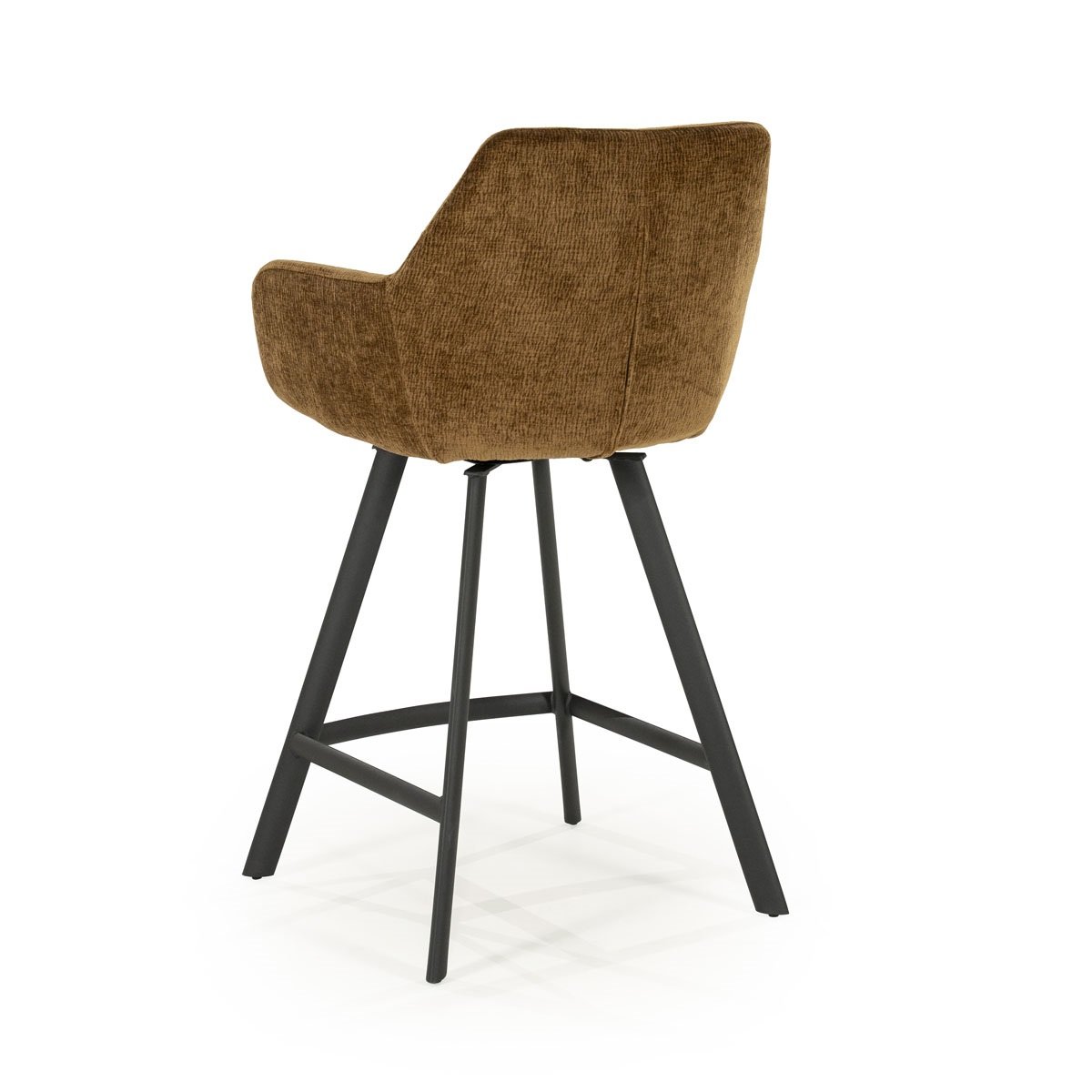 Barstuhl Bliss SH 68,5 senffarben mit Armlehne drehbar Drehstuhl Barhocker