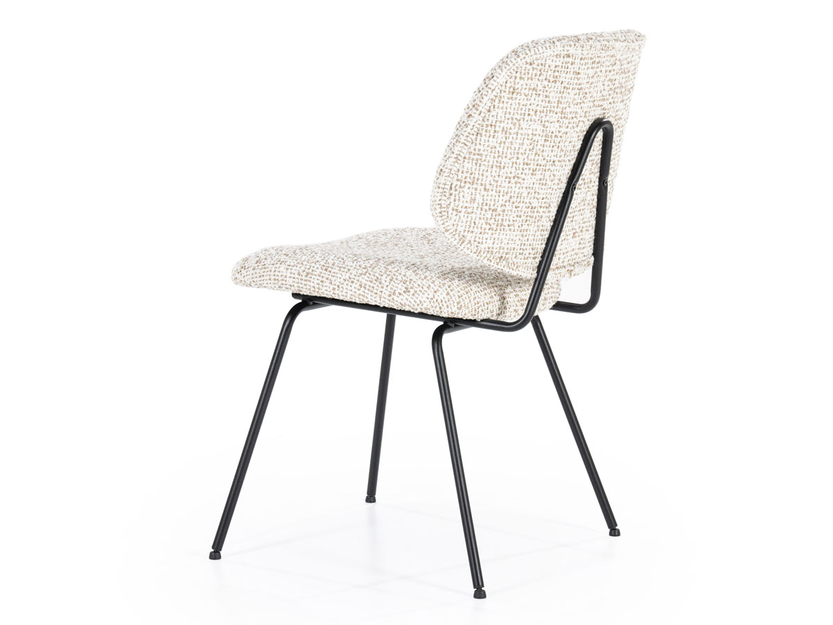 Esszimmerstuhl Jon beige Stoff Maywood
