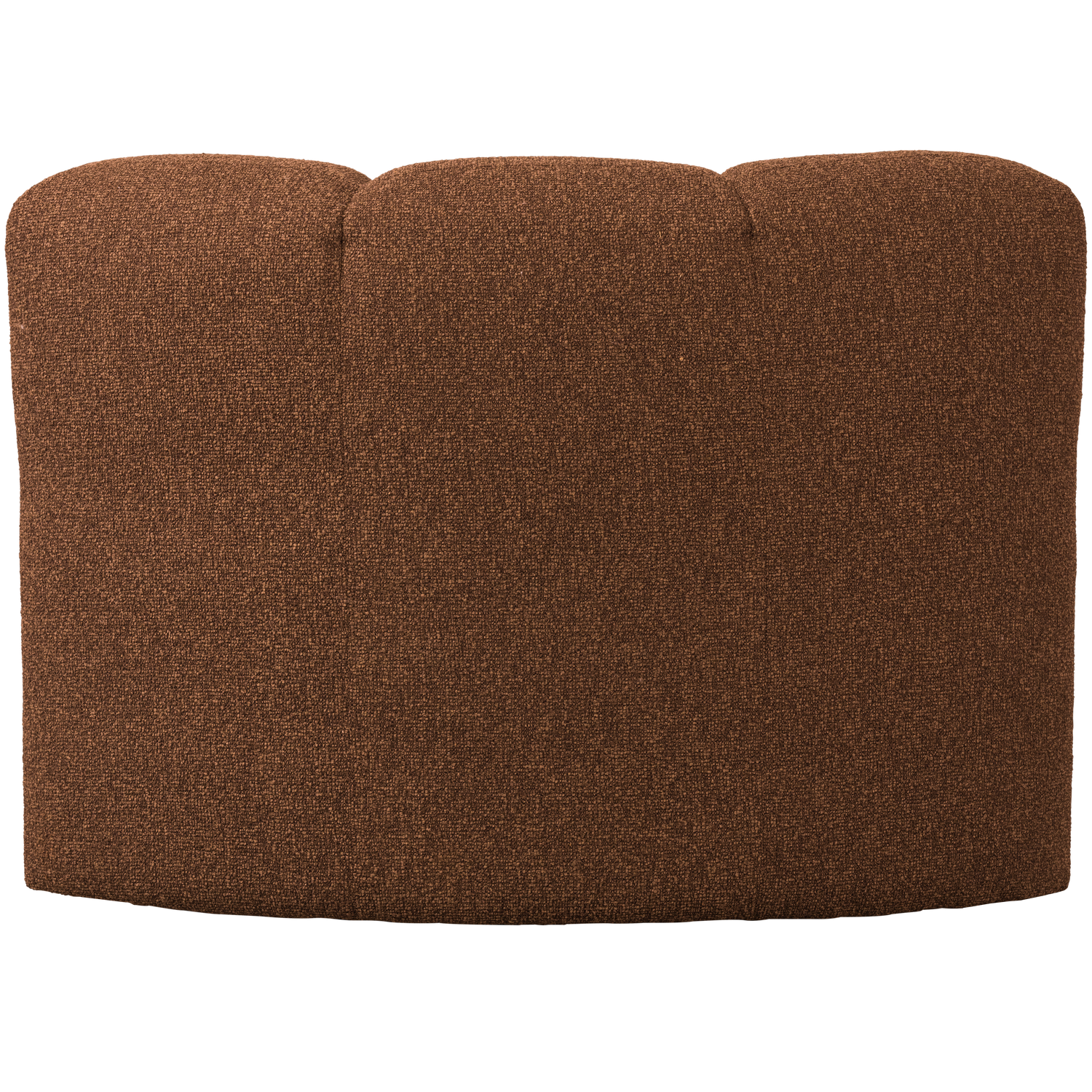 Esszimmerbank Eckbank MOJO Eck Element Bouclé rostbraun melange