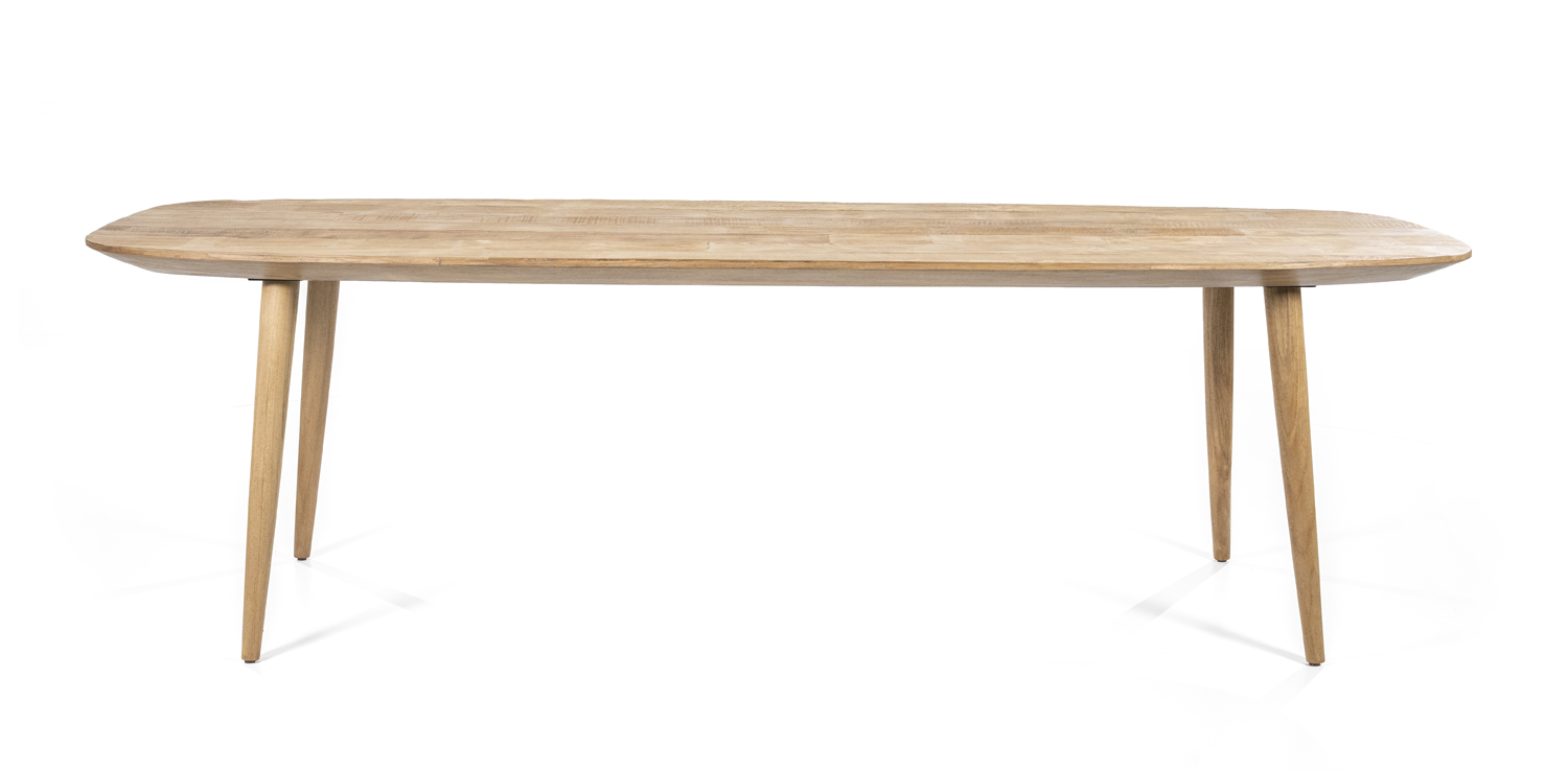 Esstisch TALASSUM 220 x 100 cm recyceltes Teakholz