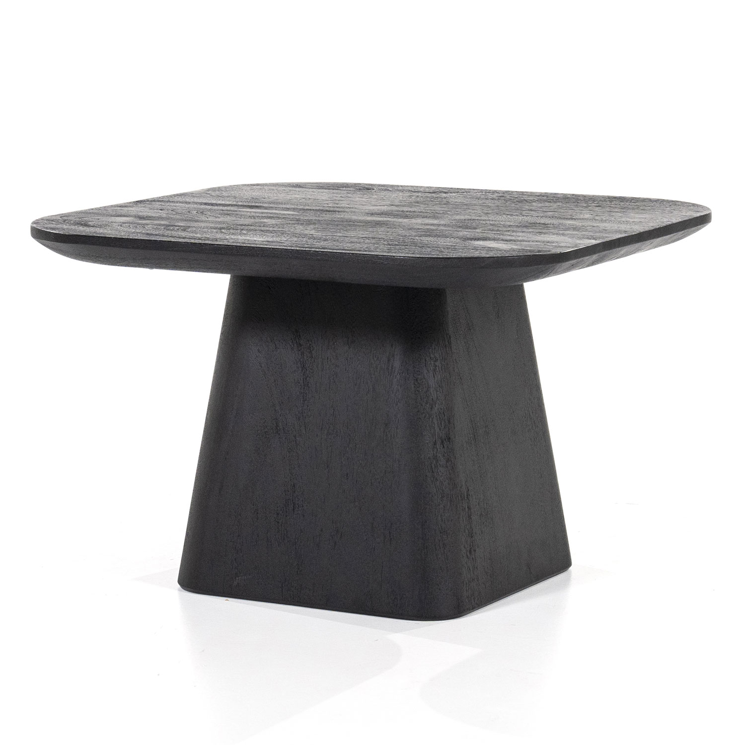 Couchtisch  MALO 60 x 60 cm Mangoholz schwarz