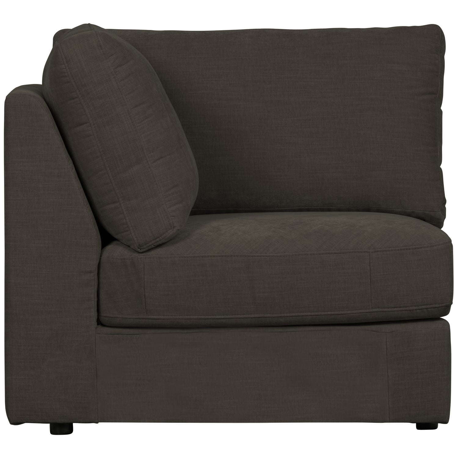 Sofaelement Eckbank FAMILY Eck Element Webstoff anthrazit