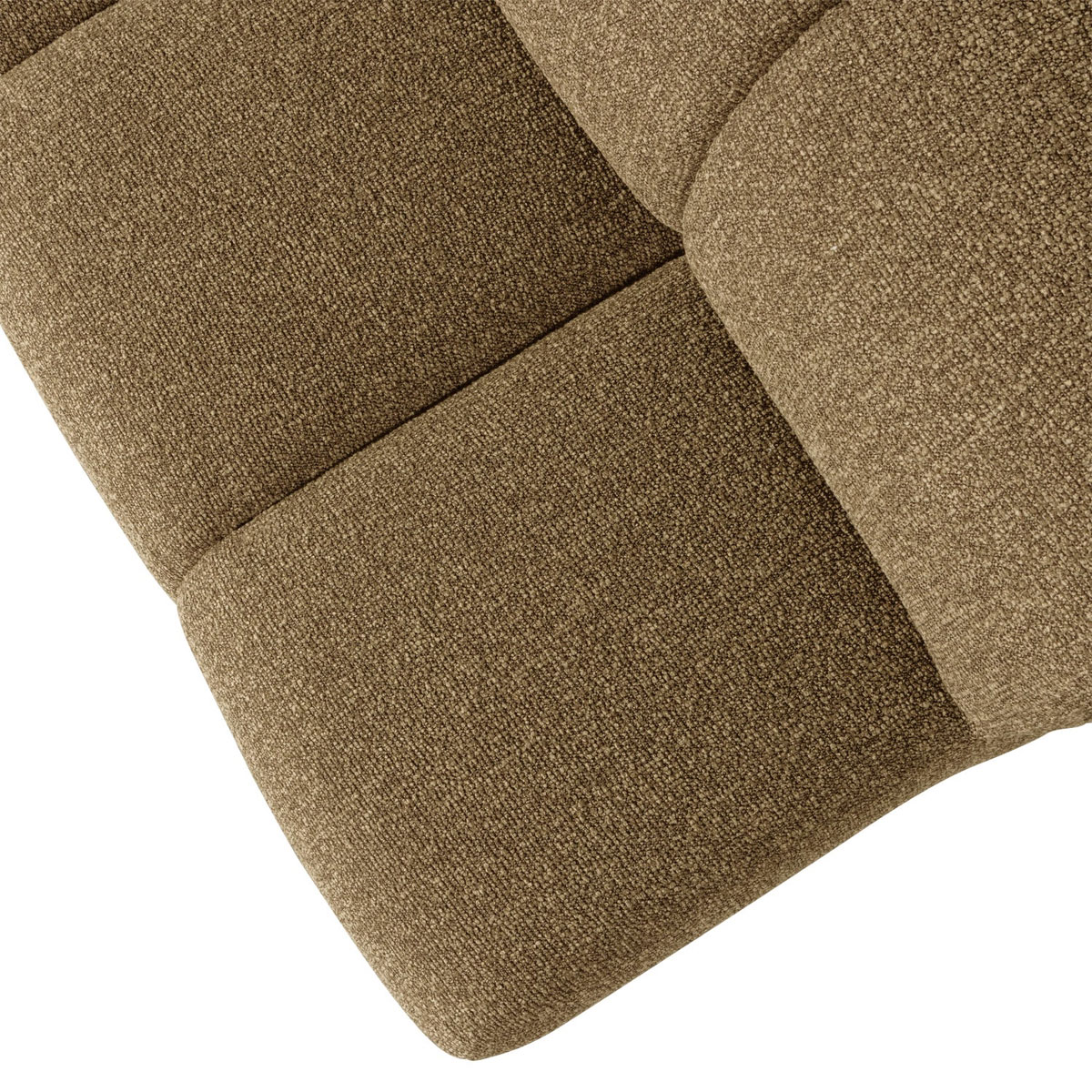 woood Esszimmerbank MOJO 164 cm Bouclé gelbbraun melange