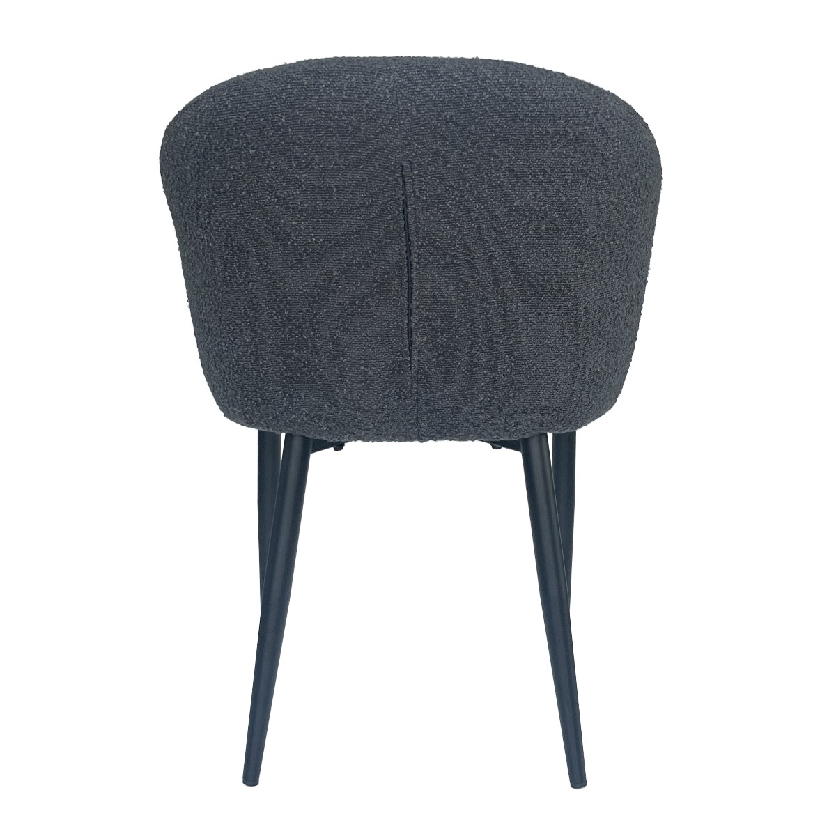 Esszimmerstuhl Laura Stuhl Stoff Boucle anthrazit