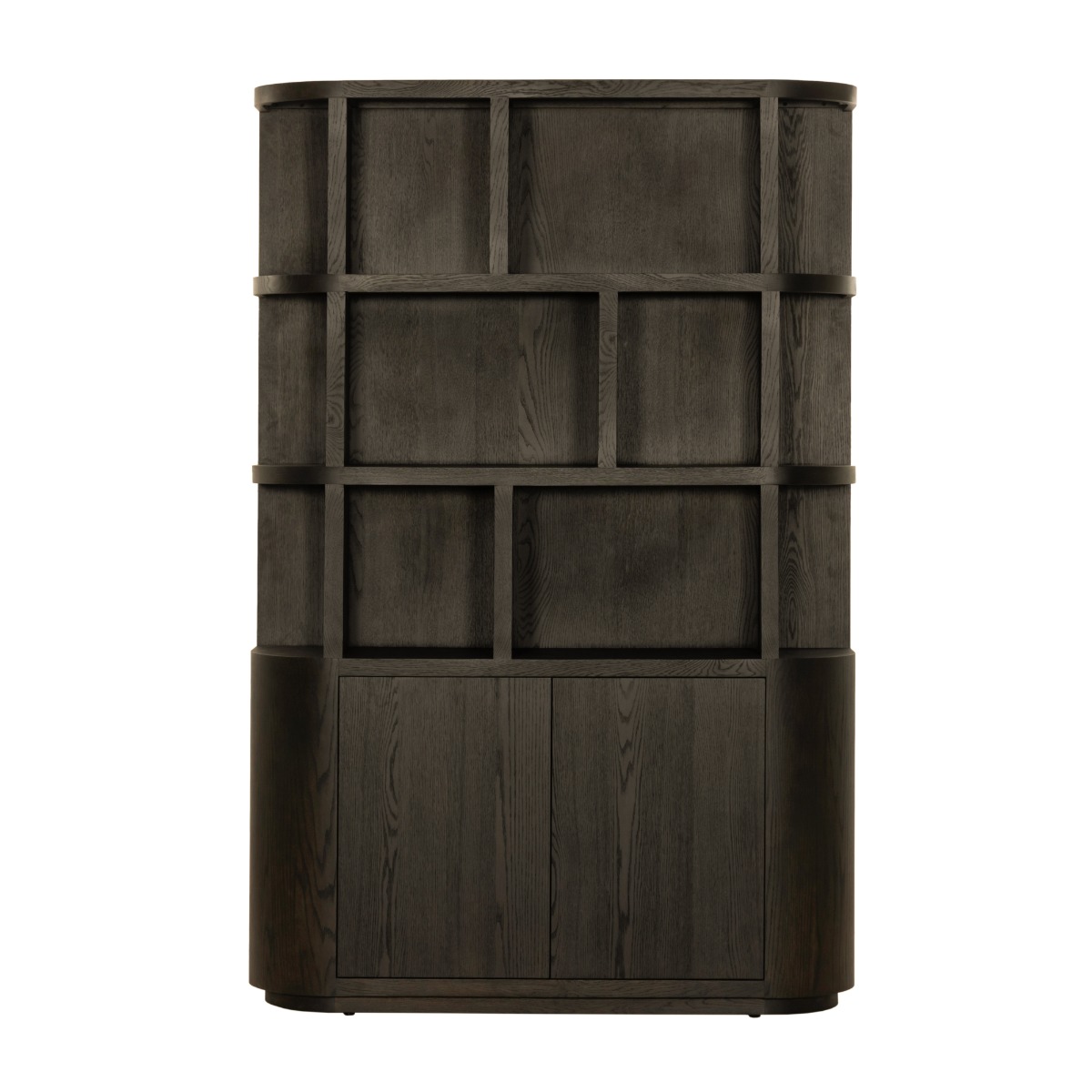 Schrank Regal Novero Espresso B 145 cm braun