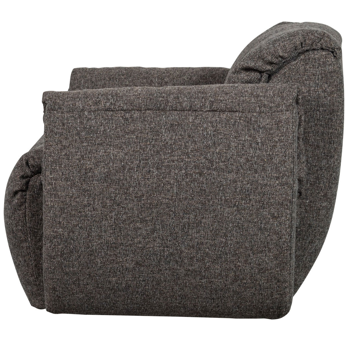 Sessel BAGGY drehbar Webstoff Chinelle warmgrau