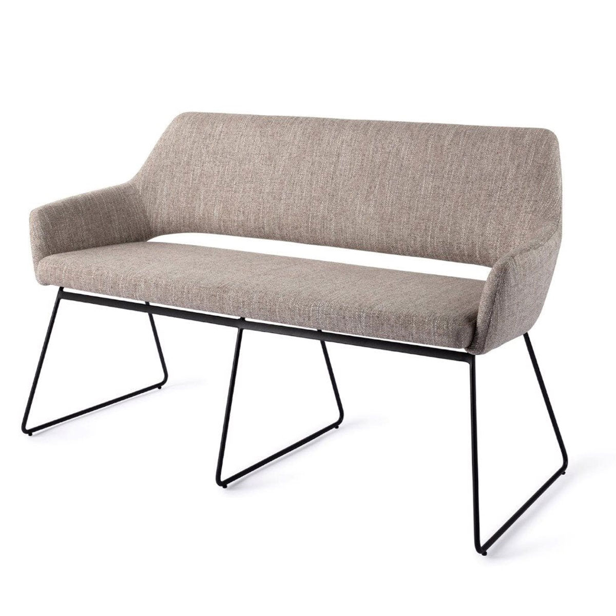 Esszimmerbank YANAI 140 cm – Modern & mit Lehne - beige