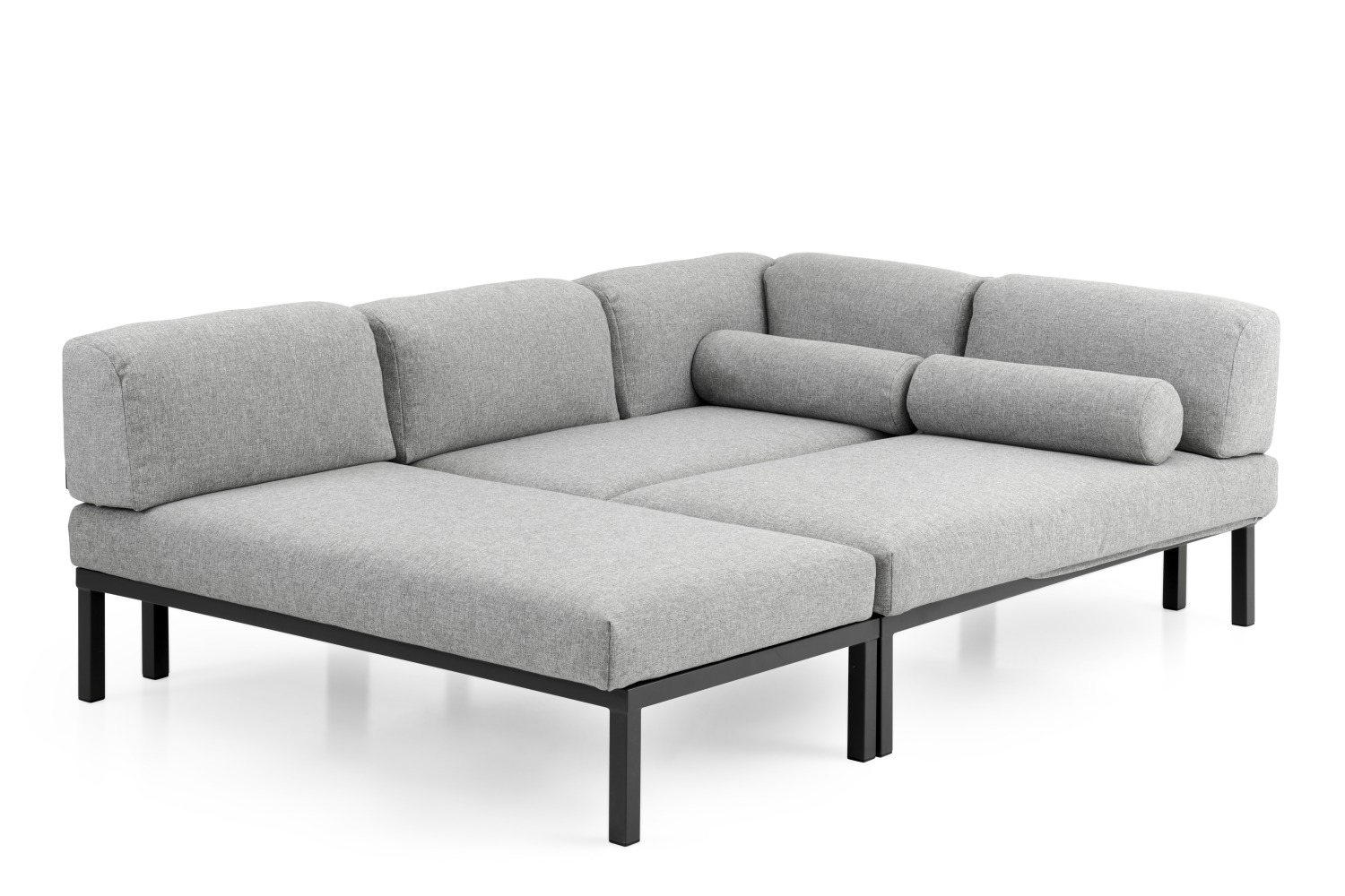 Ecksofa modulare Garten Lounge Gruppe GONESSE