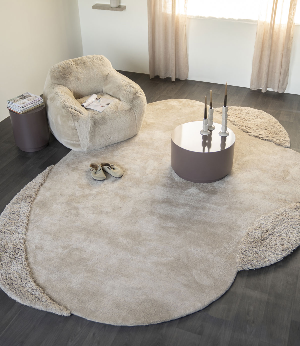 Teppich Praia 345 x 245 cm creme Carpet