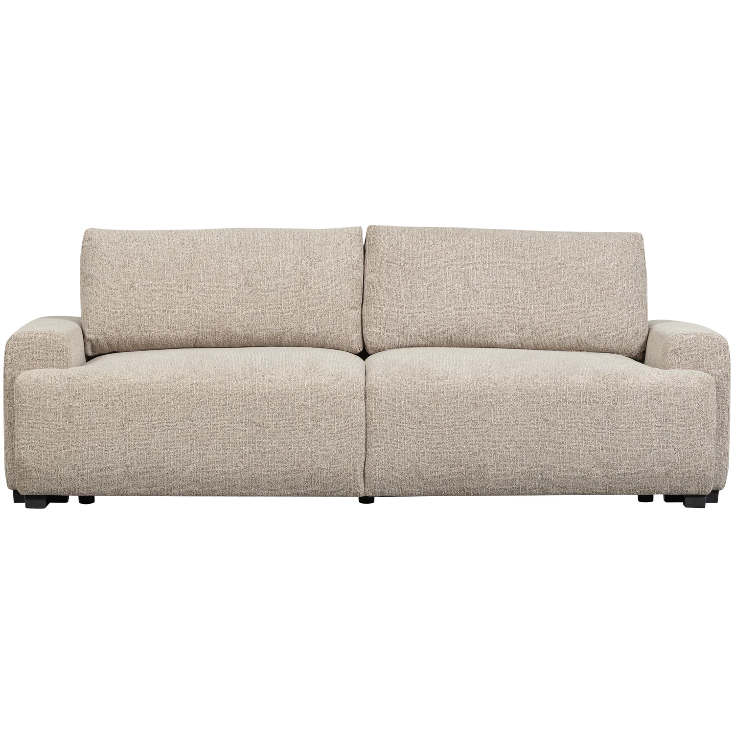 3 Sitzer Sofa NIGHT & DAY natur melange Couch Tagesbett Loungesofa Schlafsofa 