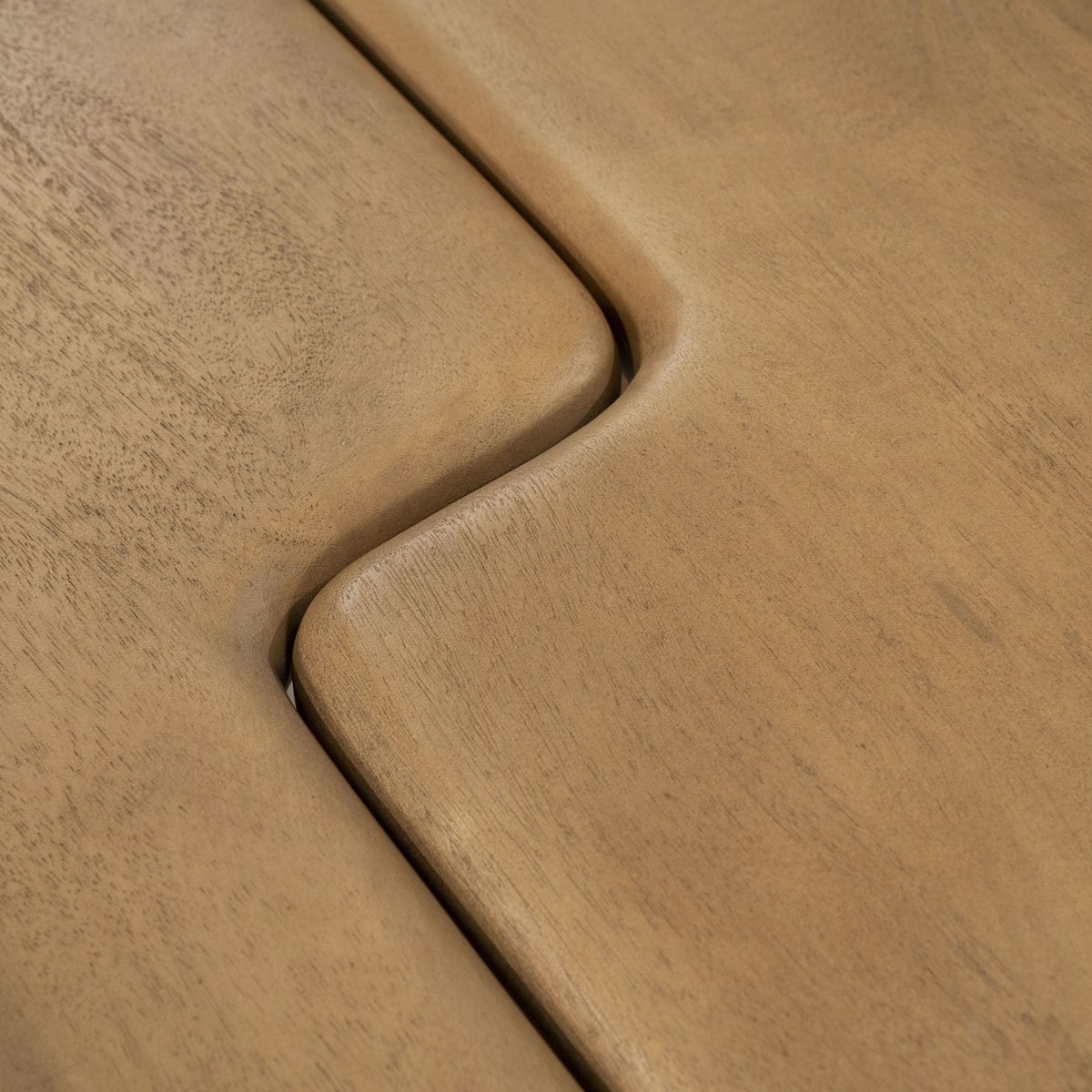 Couchtisch  2 tlg. Yuo 100 x 80 cm Mangoholz natur