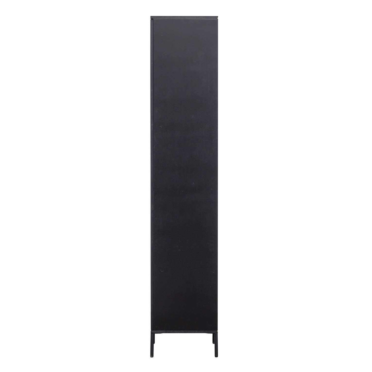 Schrank New Gravure H 210 cm Kiefer schwarz
