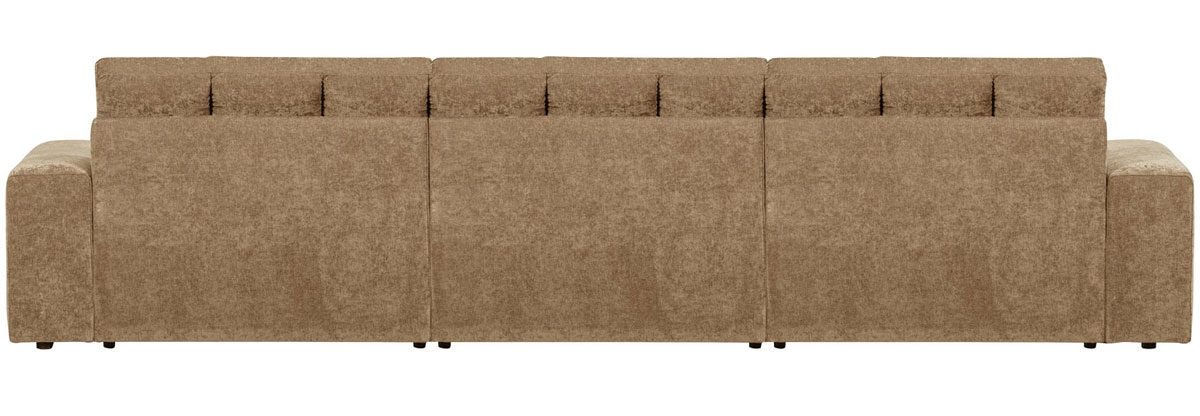 woood 3 Sitzer Sofa SECOND DATE Webstoff vintage sand