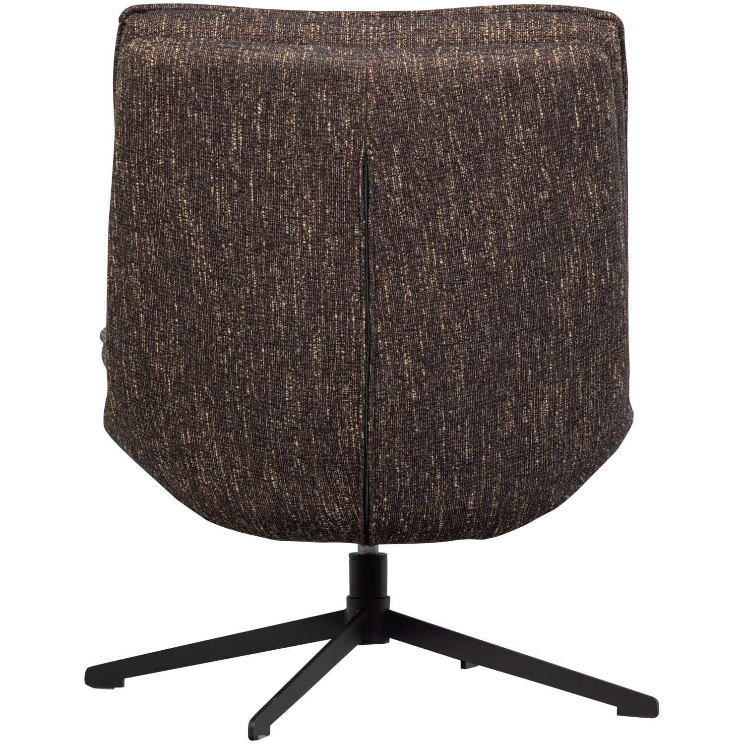 Drehsessel MILARO Webstoff braun melange Sessel