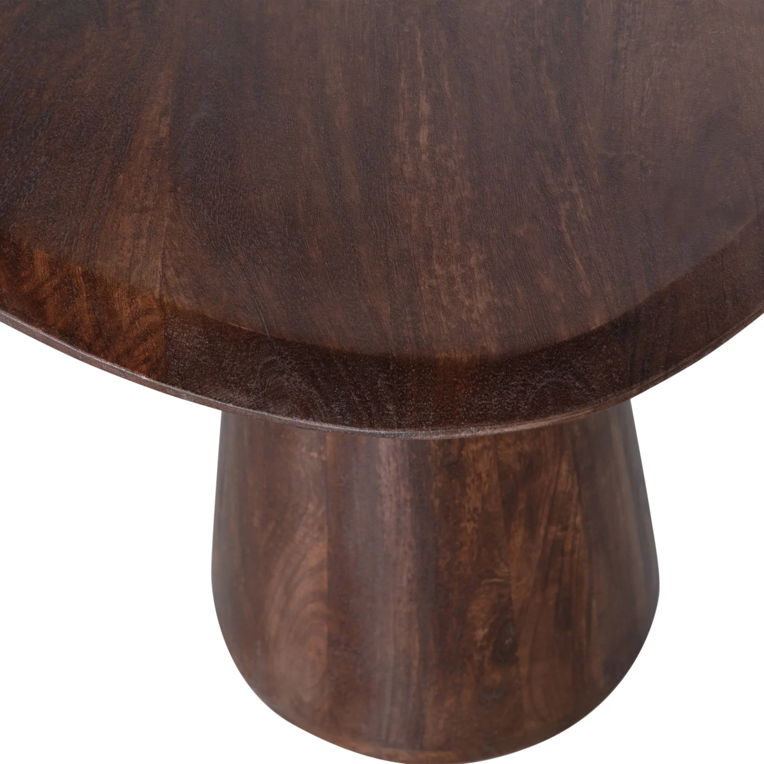 Beistelltisch POSTURE H 51 cm Mangoholz dunkelbraun Couchtisch 