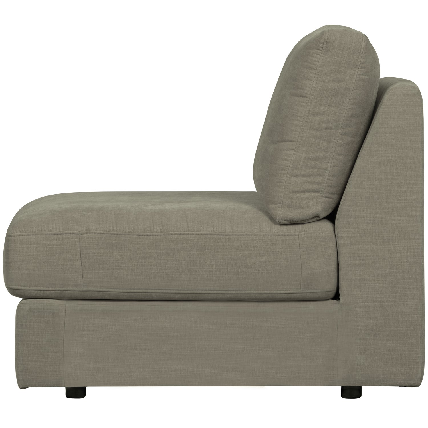 Sofaelement FAMILY 90 cm Element Webstoff warmes grau