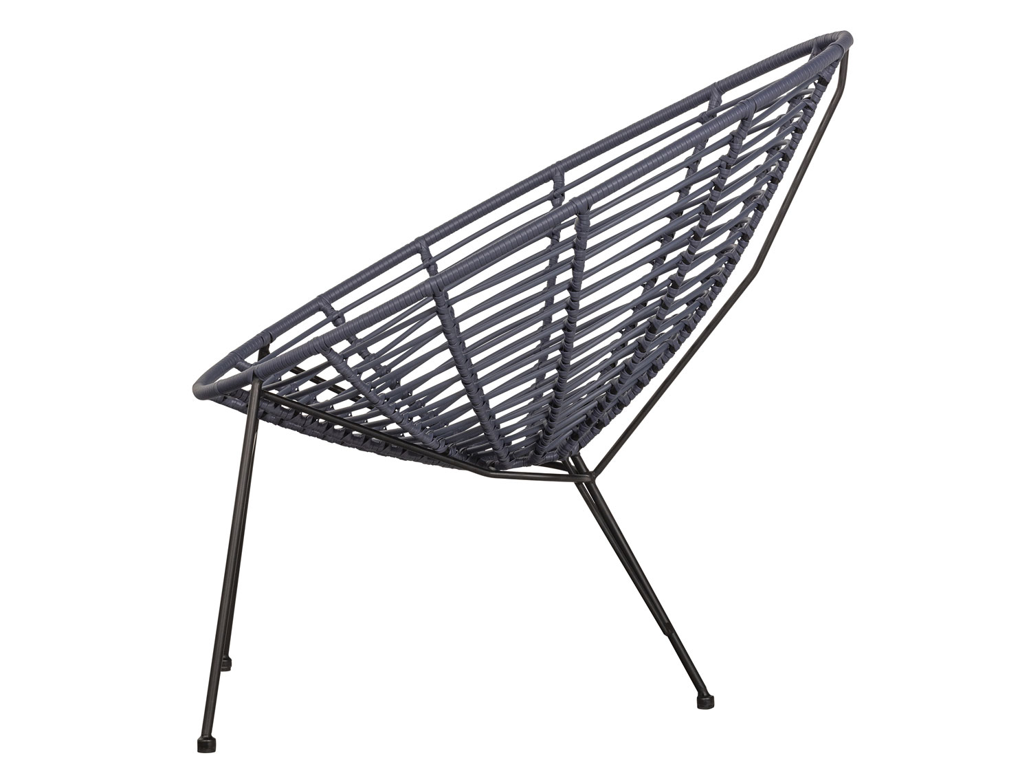 2er Set woood Lounge Stuhl Jane blau