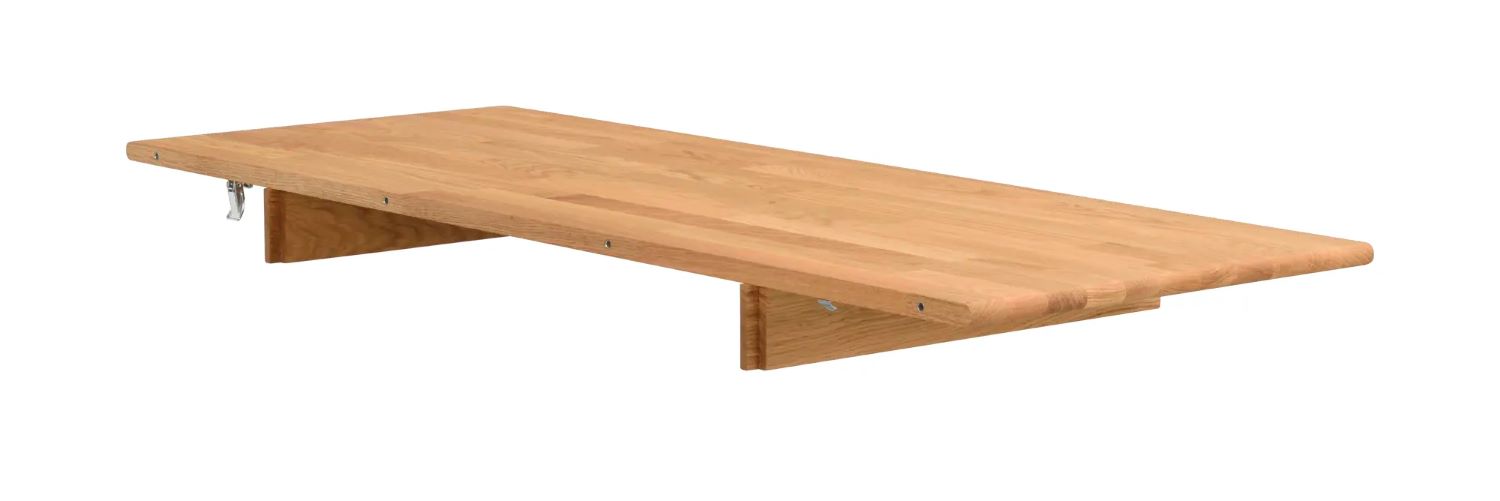 Esstisch NYLOR ausziehbar Eiche massiv natur rund 120 cm