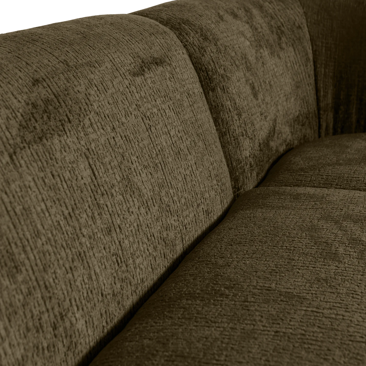 Eckgarnitur Sloping Struktur Velvet bonsai Ecksofa Longchair rechts